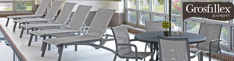 Grosfillex Sling Chaise