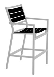 CABANA CLUB SLAT BAR STOOL WITH ARMS
591026MS
SPEC SHEET

