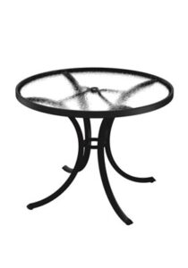 36″ ROUND ACRYLIC TABLE
1836AU
SPEC SHEET
