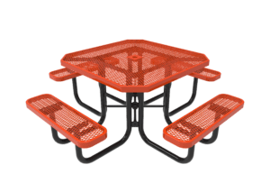 46″ Oct Picnic Table 4 Seat-Mesh
TOT46-C-04-000
Industry Standard Finish
$1069.00
TOT46-A-04-000
Advantage Premium Finish
$1489.00
