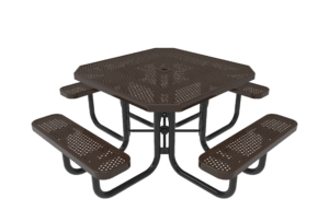 46″ Oct Picnic Table 4 Seat-Punched
TOT46-D-04-000
Industry Standard Finish
$1399.00
TOT46-B-04-000
Advantage Premium Finish
$1959.00
