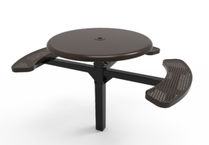 46″ Round Solid Top Pedestal In Ground Table 3 Seat-Punched
TRS46D-14-003
Industry Standard Finish
$2129.00
TRS46-B-14-003
Advantage Premium Finish
$3149.00
