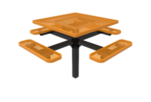 46″ Square Top Pedestal In Ground Table 4 Seat-Mesh
TSQ46-C-12-000
Industry Standard Finish
$1199.00
TSQ46-A-12-000
Advantage Premium Finish
$1729.00