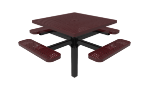 46″ Square Top Pedestal In Ground Table 4 Seat-Punched
TSQ46-D-12-000
Industry Standard Finish
$1619.00
TSQ46-B-12-000
Advantage Premium Finish
$2239.00